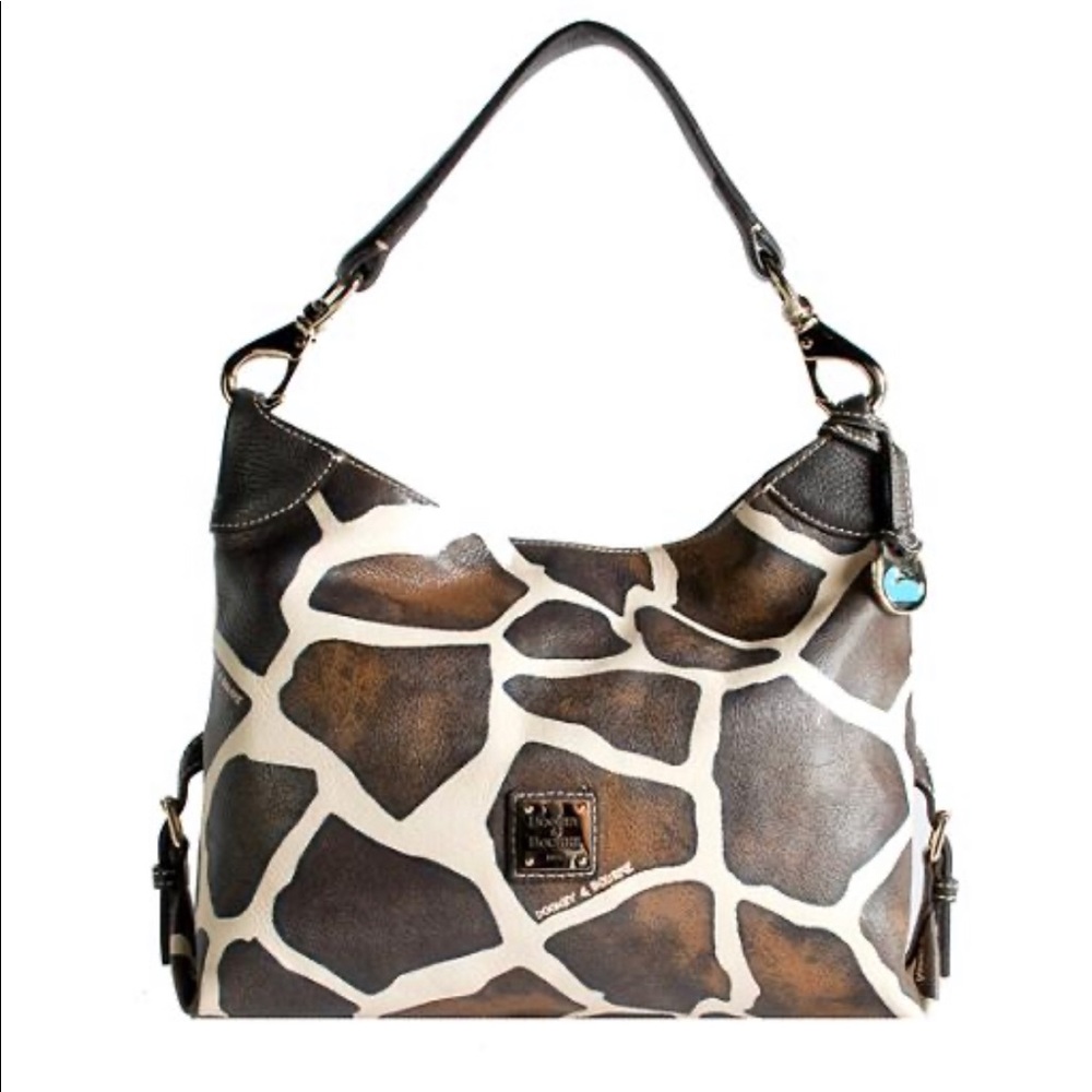 Dooney & Bourke Giraffe Print Hobo